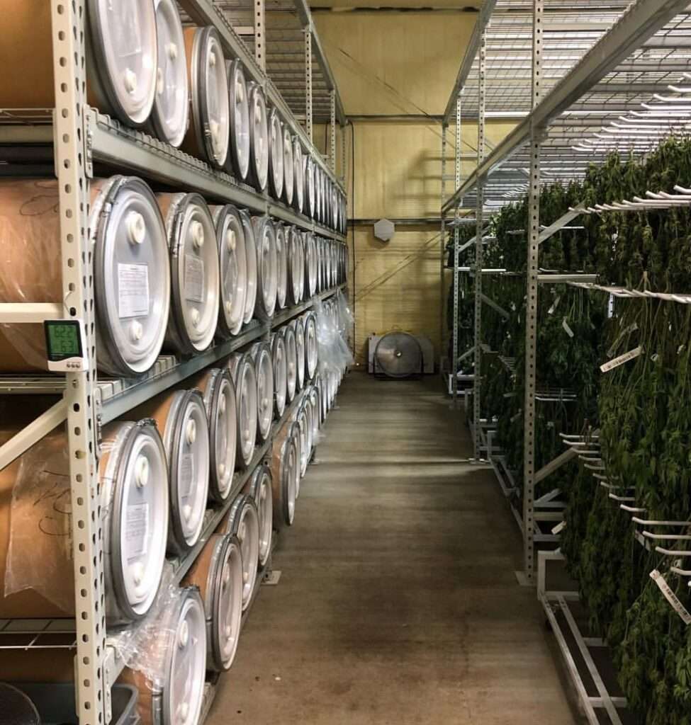 Cannabis Inventory Storage