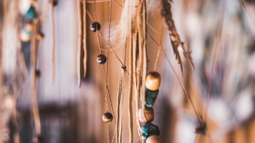 Tribal Cannabis Business representation with Native American color beads and guidance from a cannabis consultant