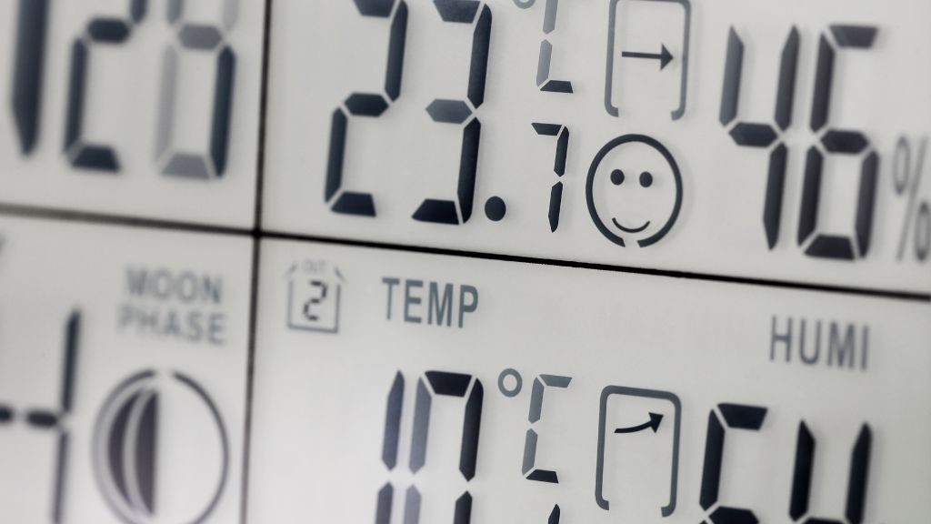 Cannabis Grow Facility Design with Digital Climate Screen Showing HVAC and Environmental Controls