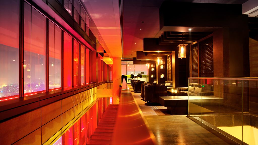 Interior of a DC cannabis lounge created with private club compliance guidance from DC cannabis consulting professionals