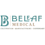 Logo of BeLeaf Medical, a Missouri-based vertically integrated cannabis company supported by Catalyst BC.
