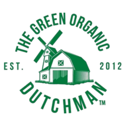 Logo of The Green Organic Dutchman, a cannabis company based in Mississauga, Ontario, Canada, supported by Catalyst BC.
