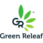 Logo of Green Releaf, a Virginia-based cannabis company supported by Catalyst BC.