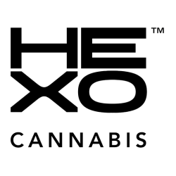 Logo of Hexo, a cannabis company based in Gatineau, Quebec, Canada, supported by Catalyst BC.