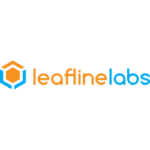 Logo of Leafline Labs, a Minnesota-based cannabis company supported by Catalyst BC.