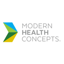 Logo of Modern Health Concepts, a Florida-based cannabis company supported by Catalyst BC.