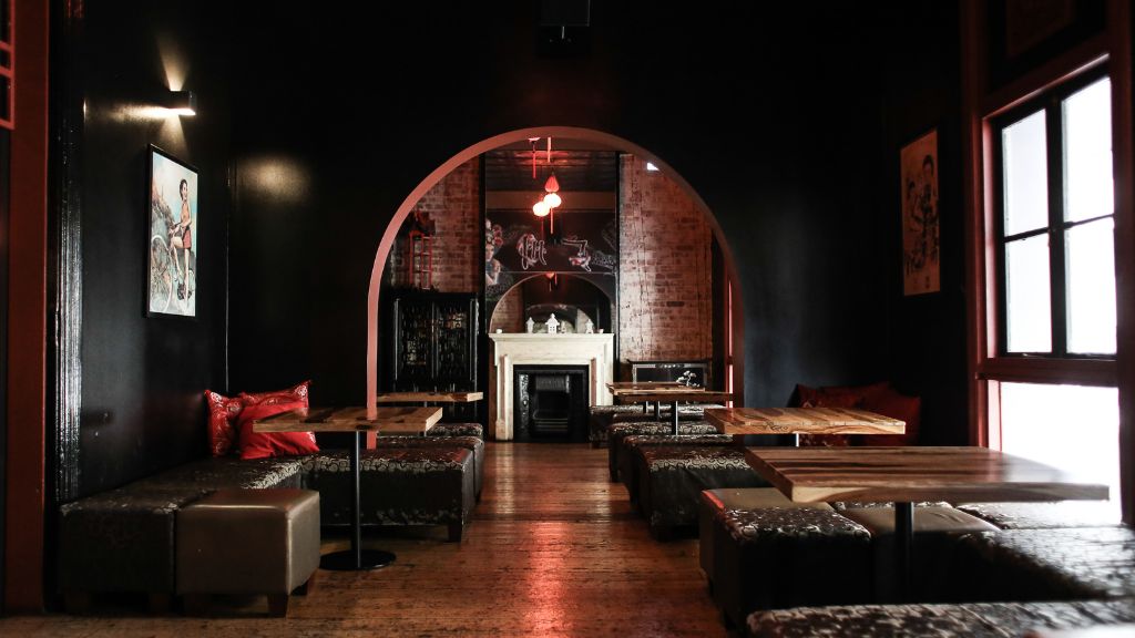 Interior of a Michigan cannabis lounge designed in partnership with Michigan cannabis consulting professionals