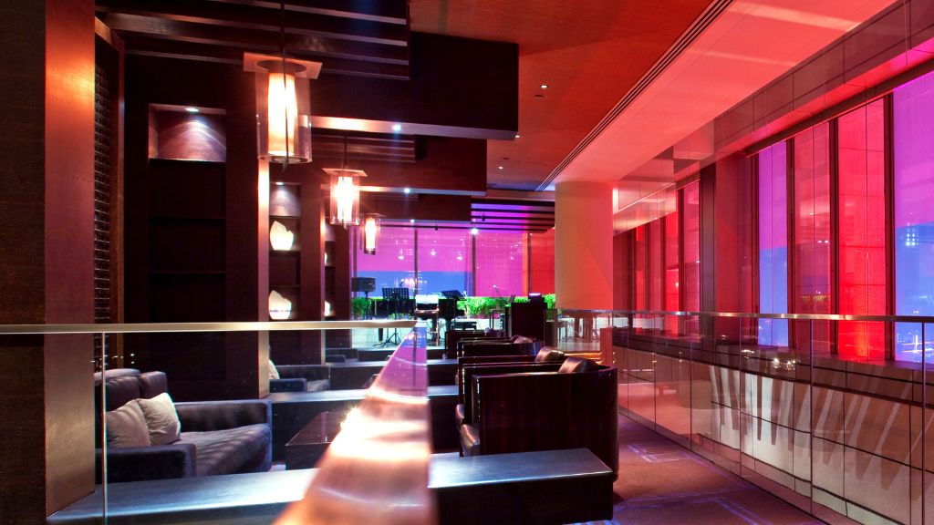 Interior of a Missouri cannabis lounge styled as a private club, developed with Missouri cannabis consulting support