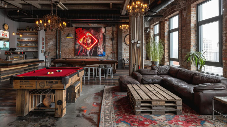 Modern New Jersey cannabis lounge interior design