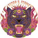 Flora & Flame – Past client of Catalyst BC’s facility design, genetics, and operational advisory services. Logo of Flora & Flame, a California-based cannabis company supported by Catalyst BC.